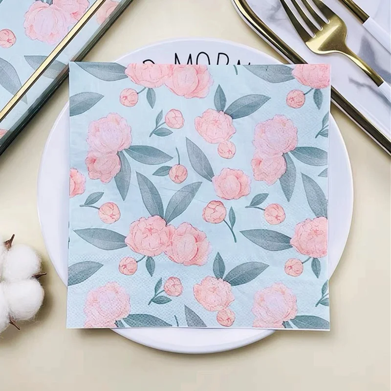 

20 шт./упаковка, салфетки для свадебной вечеринки