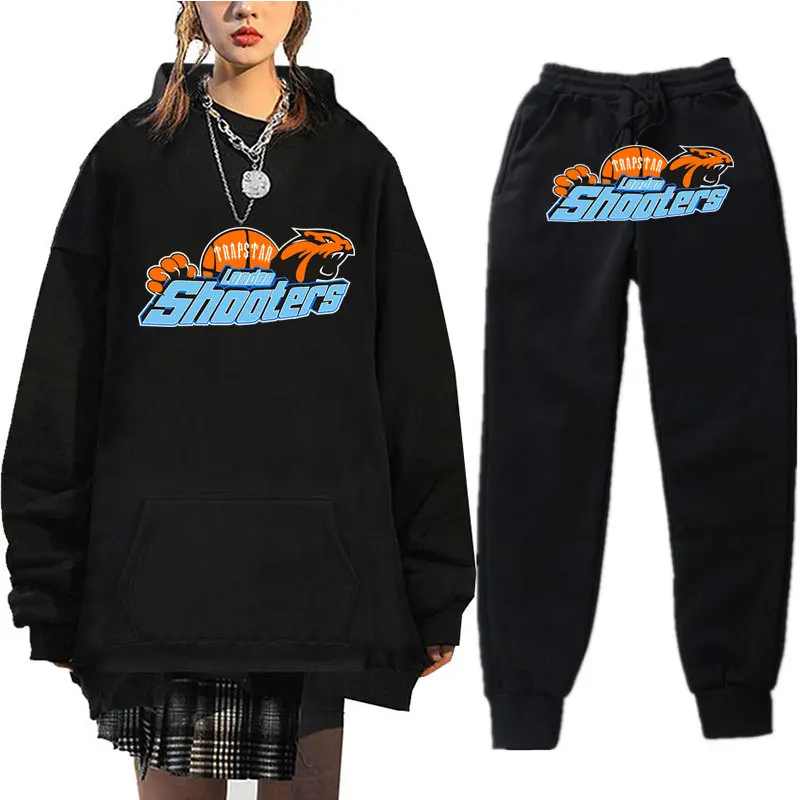 

Trapstar Men Women Sweatshirt Set New Print Letter Hoodies Harajuku Hip Hop Top Casual Clothes Streetwear Cotton Hoody Pullover