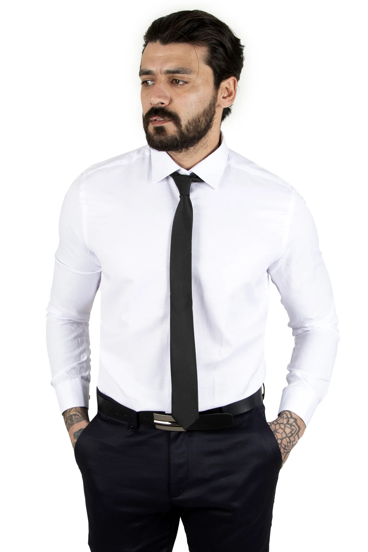 DeepSEA high collar Slim Fit shirt 2000885