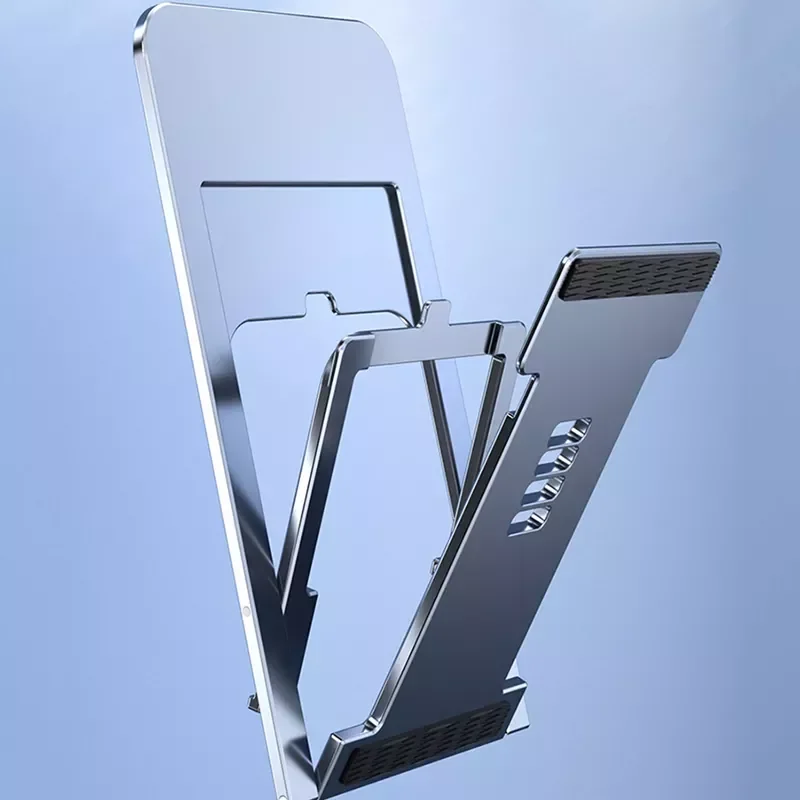 

Mini Desktop Multi-Angle Folding Hollow Plastic Tablet Stand Portable 12 11 8 7 pro Support