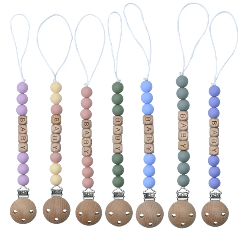 Индивидуальное название ручная работа Детская цепочка для кормления младенцев