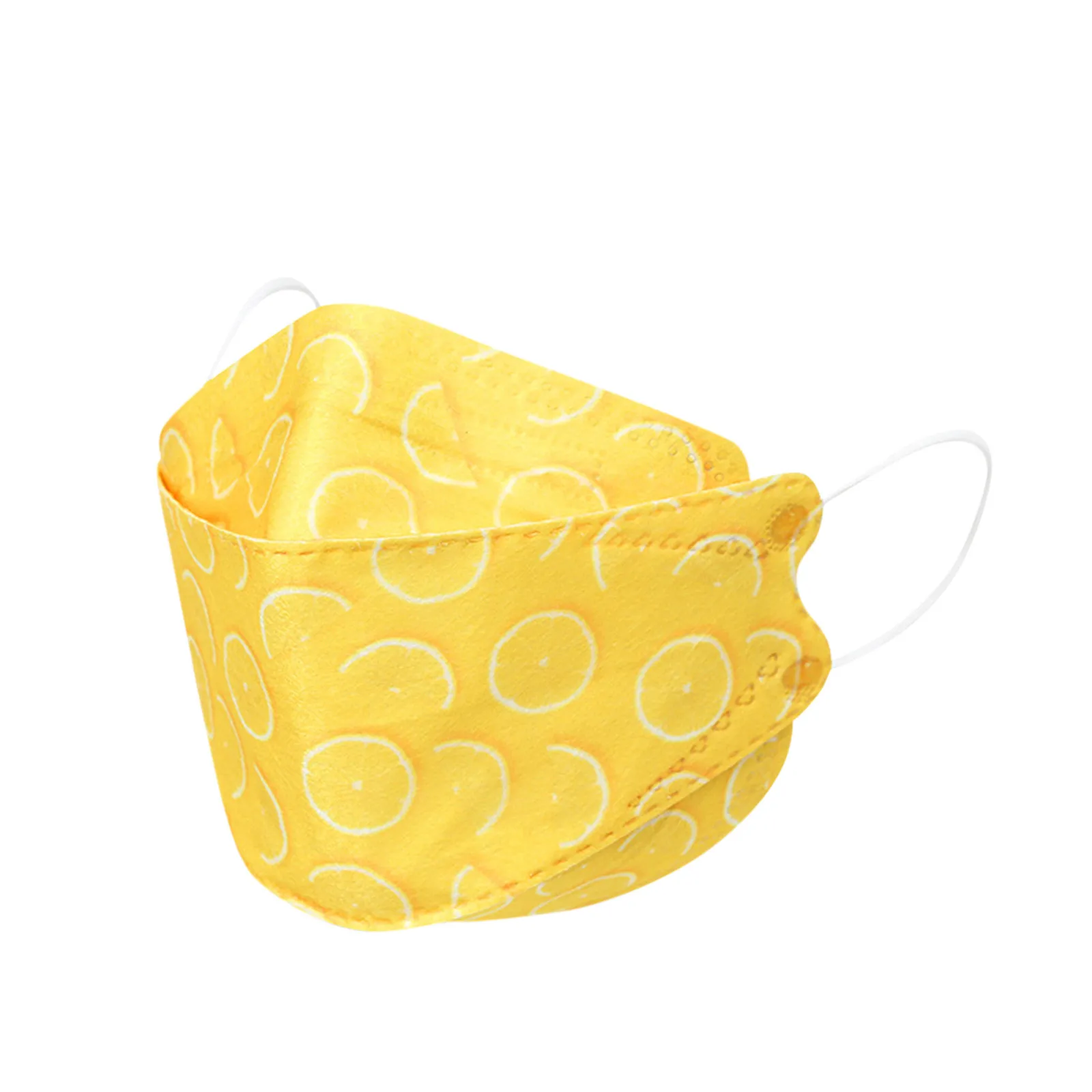 10 шт. маленькая свежая одноразовая маска для лица рыбы взрослых 4-слойная