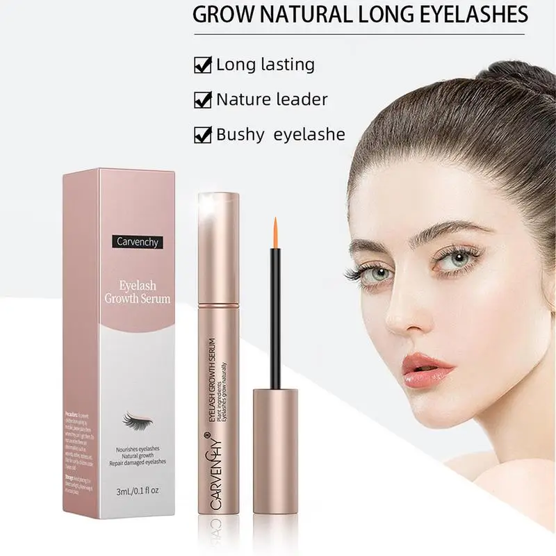 

Eye Lash Serum Growth Essence Liquid Lash Boost Essence Eyelash Growth For Longer Fuller Thicker Lashes & Brows Women Cosmetics