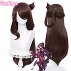 Женский парик для косплея Genshin Impact Beidou, термостойкие волосы из синтетики, для косплея аниме, для Хэллоуина, 80 см