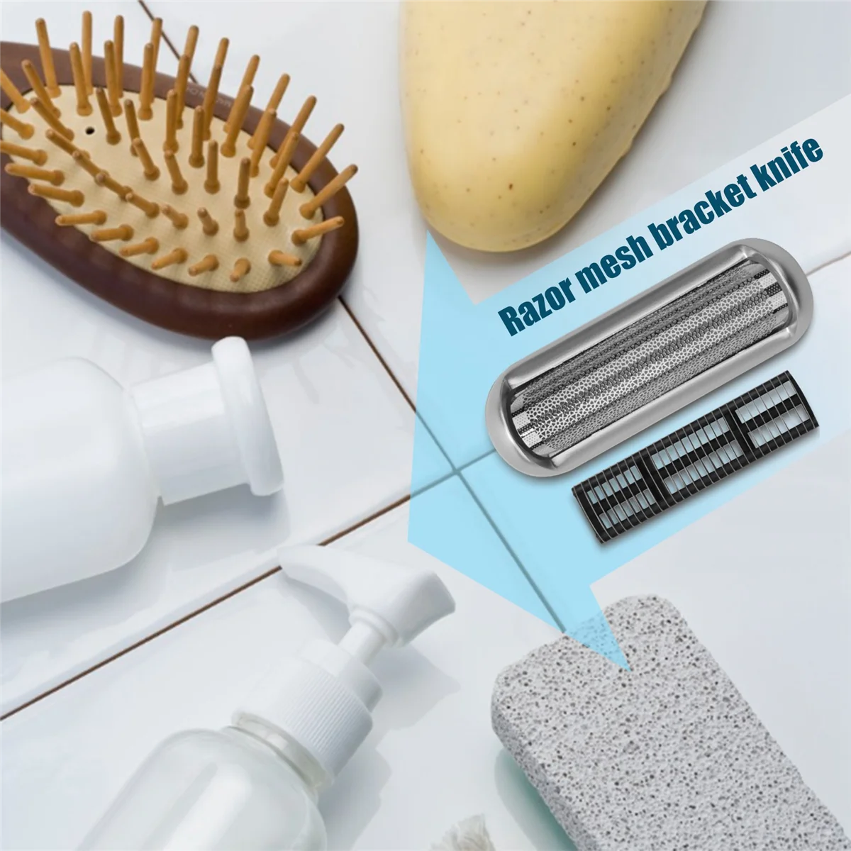 Foil And Cutter Fits Braun Cruzer 5s P40 P50 P60 P70 P80 P90 M30 M60 M90 550 555 570 575 5604 5607