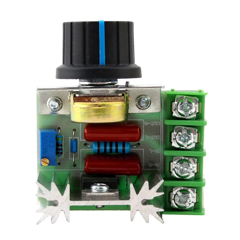 Регулятор напряжения SCR переменный ток 220 В 2000 Вт диммер контроллер скорости