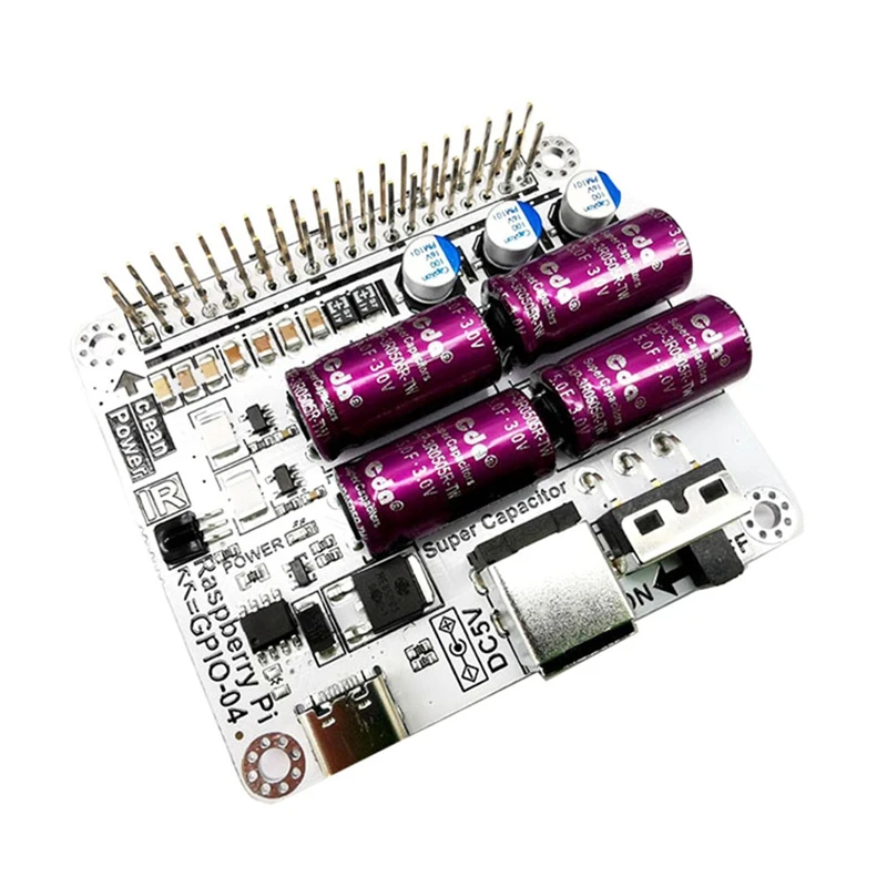 

Portable Filter Board Convenient Filter Board For Raspberry Pi Hifi Power Filter Farah Capacitor Moode Volumio