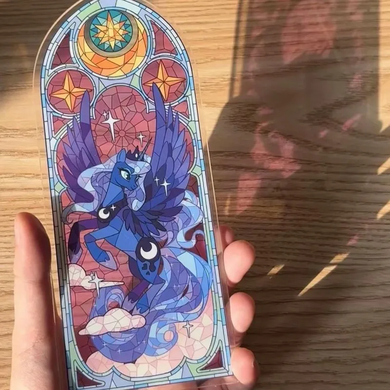 Мой маленький пони космическая принцесса цветное окно акриловая подставка