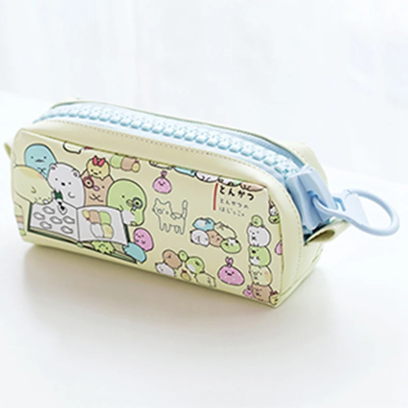 

Stationery Pencil Case with Big Zipper Pencil Pouch Large Capacity Pen Bag for Student School Office Supplies