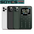 Mini Мобильный телефон Soyes 7S + поддержка набора номера русская Арабская Иврит Клавиатура Hifi Звук Дети Маленькая карта бар сотовый телефон