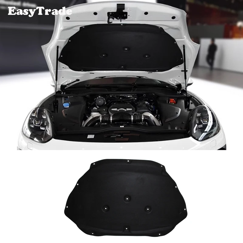 

For Porsche Cayenne Panamera Accessories Car Sound Insulation Cotton Vehicle Hood Sound-proof Heat Insulation Cover Lining Board