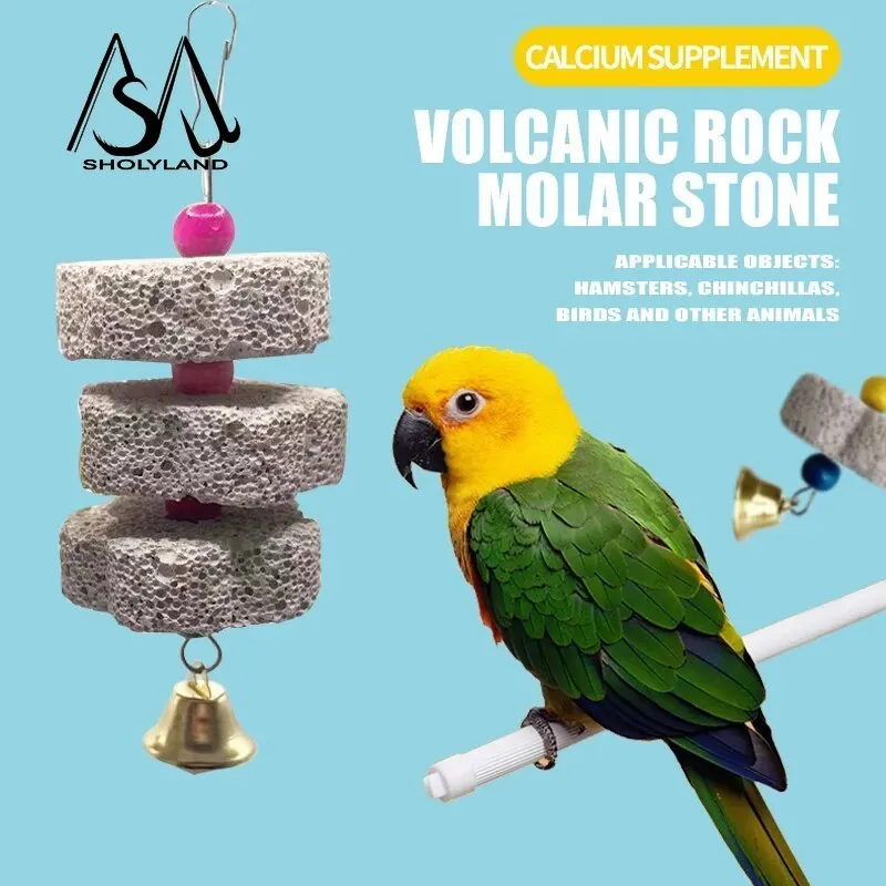 Минеральная Рок-клетка Для Птиц Игрушка В Форме Цветка Подвесная Стильная Клетка