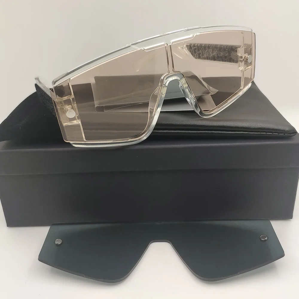 

2021 Replacement Lenses Magnetic Suction Sunglasses Square SUNGLASS WOMAN Designer Spare Lenses Sunglasses For Women Sun Glasses