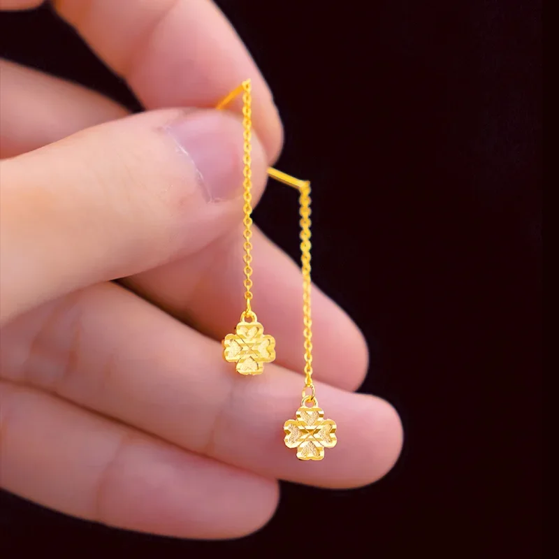 Серьги из золота 9999
