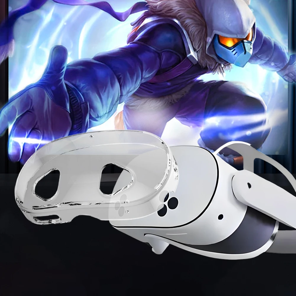 Передняя защитная крышка для гарнитуры из ТПУ прозрачная противоударная VR