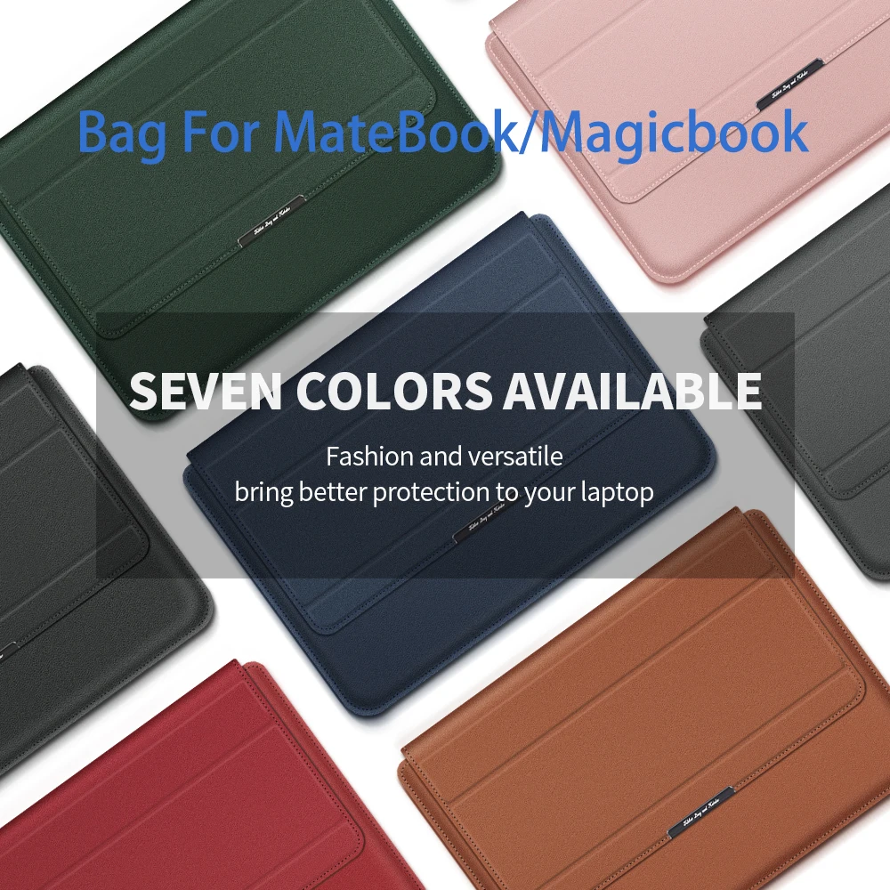 

Сумка для ноутбука HuaWei Matebook 14 2021, сумка для Mate D14 D15, чехол из искусственной кожи для Honor, чехол для ноутбука Magicbook 14, чехол для X14 15 XPro