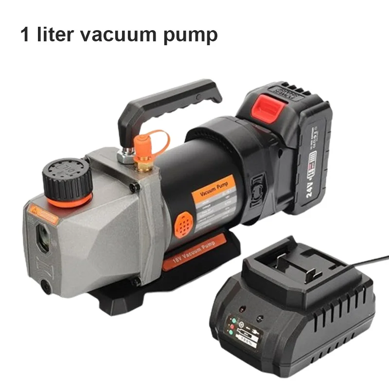 1/4HP 2.5CFM 18V вакуумный насос для хладагента воздухозаборник охлаждение автомобиля