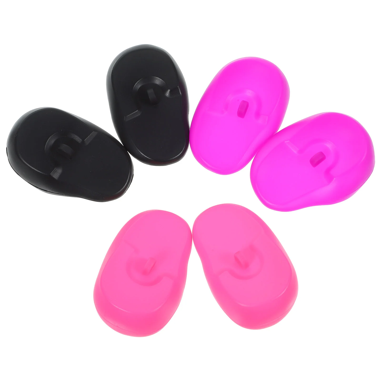 

Ear Hair Cover Covers Dye Shower Caps Protector Silicone Salon Hairdressing Shield Cap Dryer Protectors Coloring Earmuffs