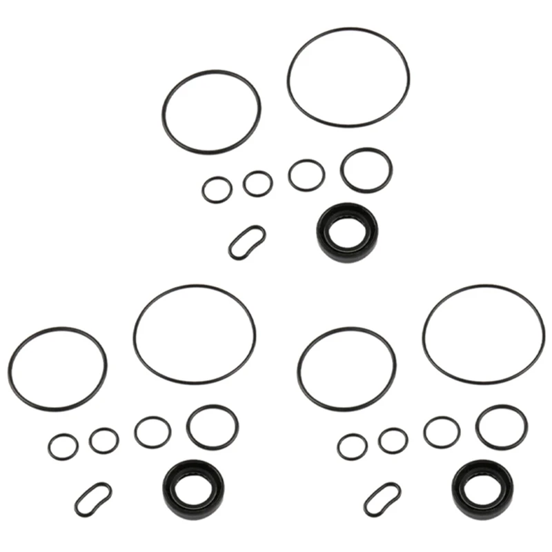 

3 SET Power Steering Pump Repair Seal Kit For Honda Accord 2003-2007 CRV 2002-2006 For ODYSSEY 2005-2008 06539-PLA-A01