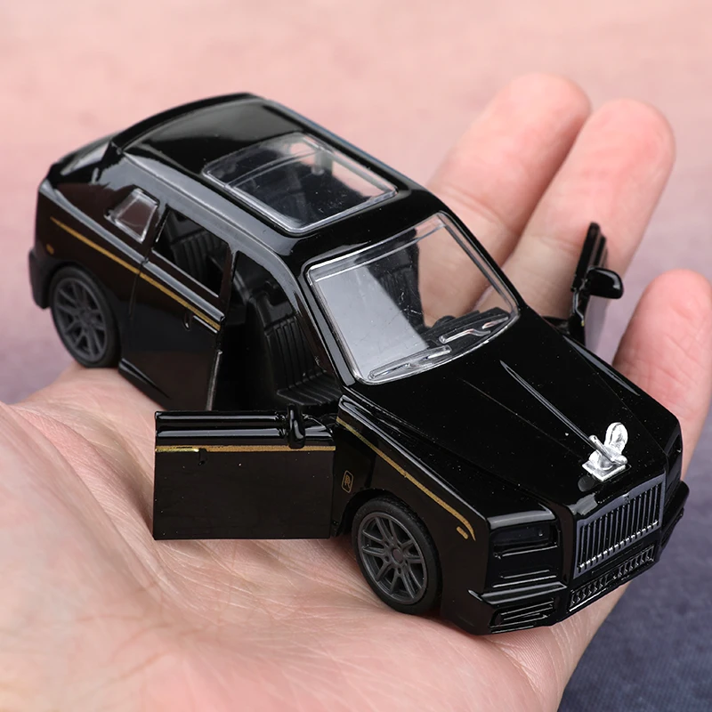 Фото (мешок) 1:43 Rolls-Royce Cullinan, модель автомобиля из сплава, имитация автомобиля, детский легкосплавный автомобиль, игрушечная модель для мальчиков, украшения автомобиля №2