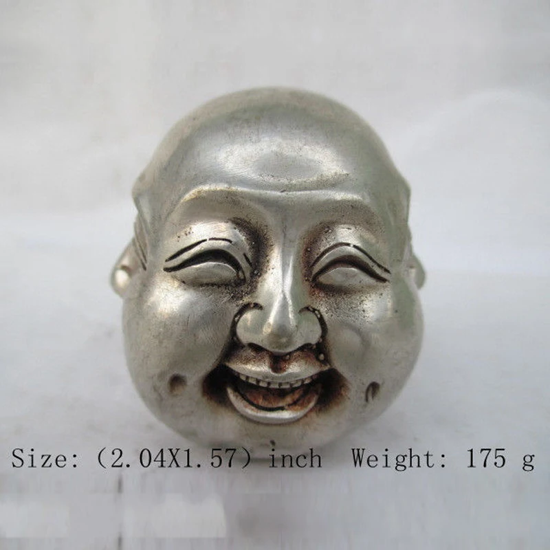 

Древний тибетский буддизм Cupronickel. Будда счастье и печаль со всех сторон