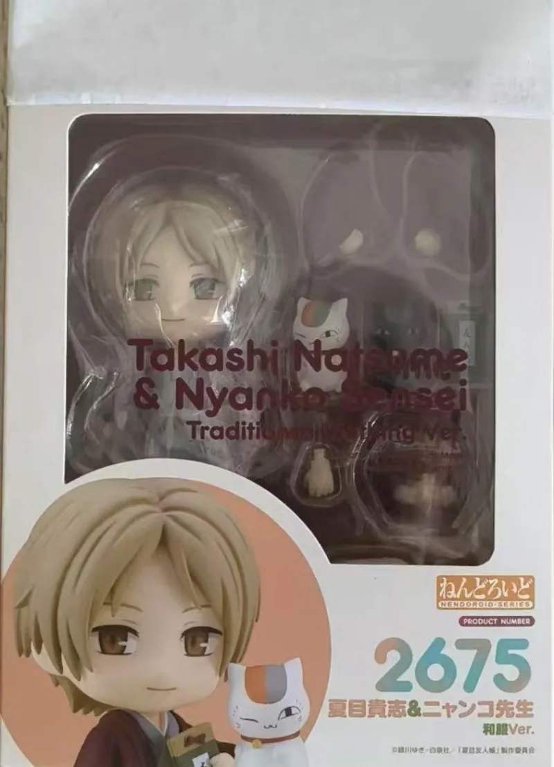 В наличии Оригинальный GSC Nendoron # Японская одежда Natsume Takashi & Nyanko Sensei 26,75, версия. 2025 г., новая фигурка, модель игрушки, статуя куклы (art.: 3920d027da37d) - 3920d027da37d
