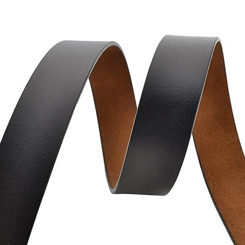 Plus Size 170 160 150 140 130cm Men High Quality Genuine Leather Belt Luxury Designer Belts Cowskin Fashion Strap Male Jeans