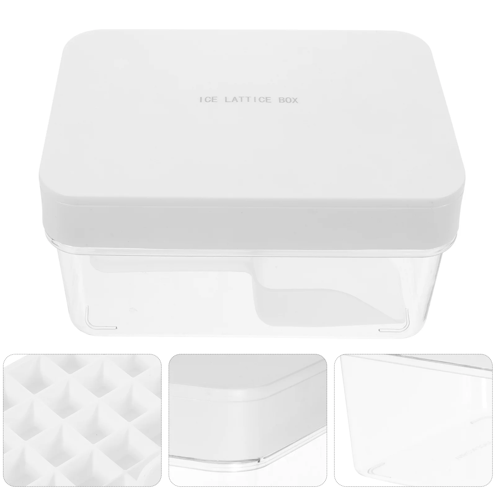 

Ice Cube Maker Practical Making Device Tray Trays Cubes Silica Gel Mold Household