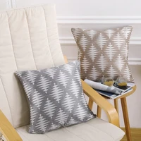embroidery cotton and linen cushion cover mult color cushions cover nordic cushions for decor simple decorative cushions for bed