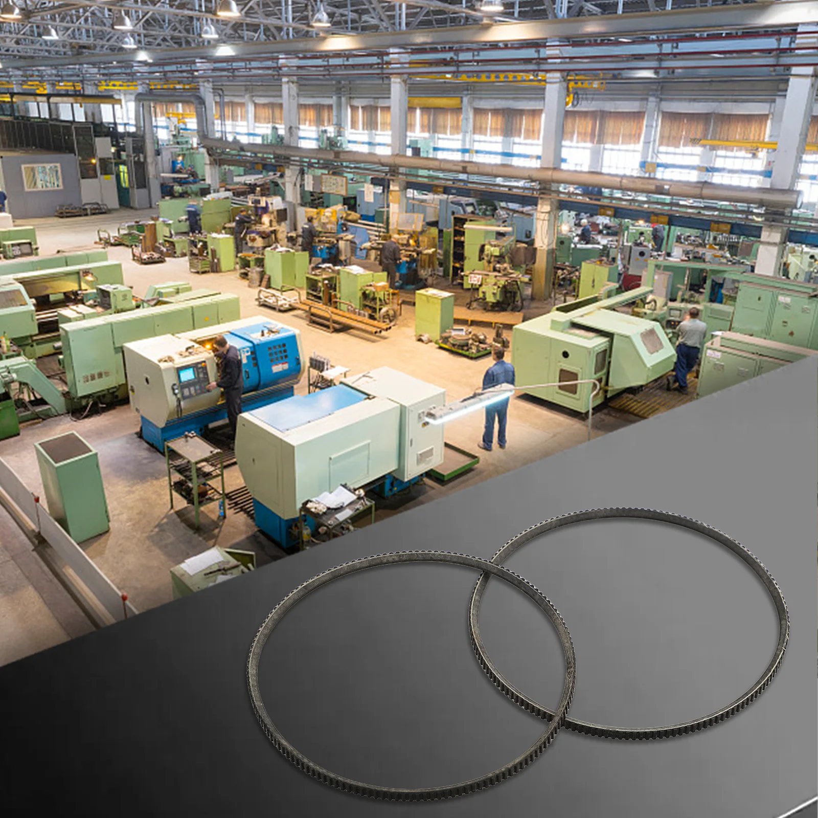 Отличная растягивающаяся производительность 5M375 ремень без шума движения удар и