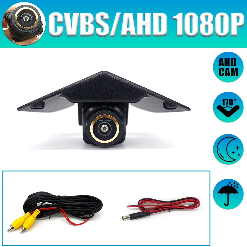 

Автомобильная камера переднего вида CCD AHD для Benz Mercedes Vito Viano A B C E G GL SLK GLK SL R GLA, комплект парковочной Камеры Переднего Вида