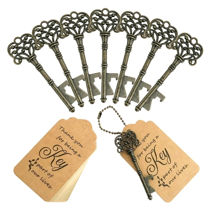 

50 Pieces Multifunction Bottle Openers Beer Openers Simple Style Kitchen Tool Kitchen Accessories Zinc Alloy Material KXRE