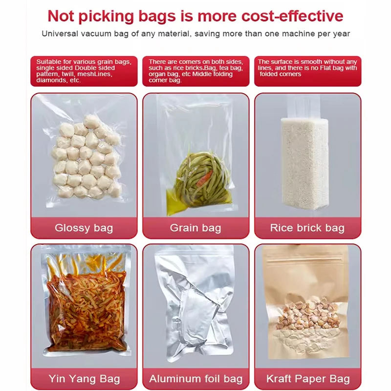 Вакуумный упаковщик пищевых продуктов с двойной камерой