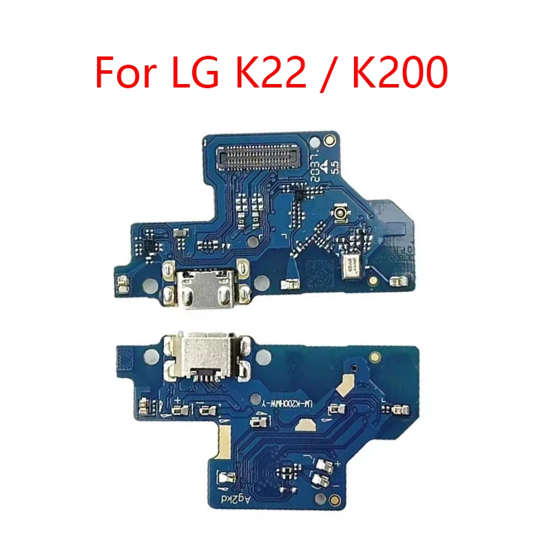 

USB Charger Charging Port For LG K22 K41S K42 K50S K51S K52 K61 K51 K8 Plus Dock Connector Flex Cable Replacement Parts