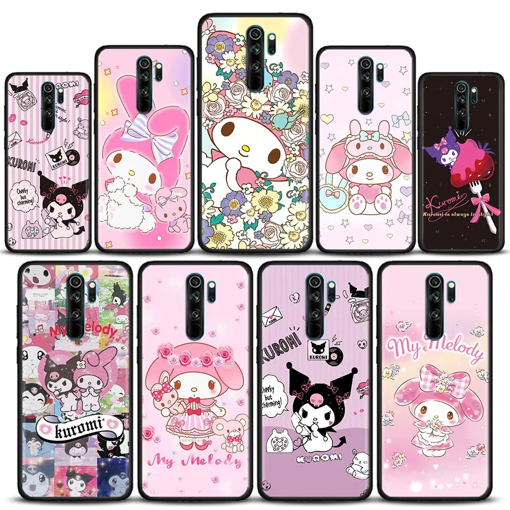 

Case For Xiaomi Redmi 9A 7A 9C 9T 9 10 7 8A Case Soft Silicone Cover My Melody Kuromi Anime For Redmi K40 Pro K40s K50 Pro Coque