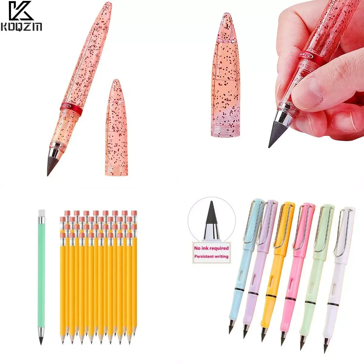 

New Technology Unlimited Writing Eternal Pencil No Ink Pen Magic Pencils For Writing Art Sketch Painting Tool Kids Novelty Gifts