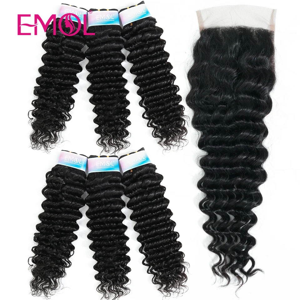 

Кружевная застежка 4x4 пряди, 100% натуральные волосы, 8-28 дюймов, волосы без повреждения кутикулы, 3/4 индийские волнистые пучки с застежкой