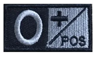 3d вышитая ткань кровяного типа Волшебная уличная нашивка для рюкзака нагрудная