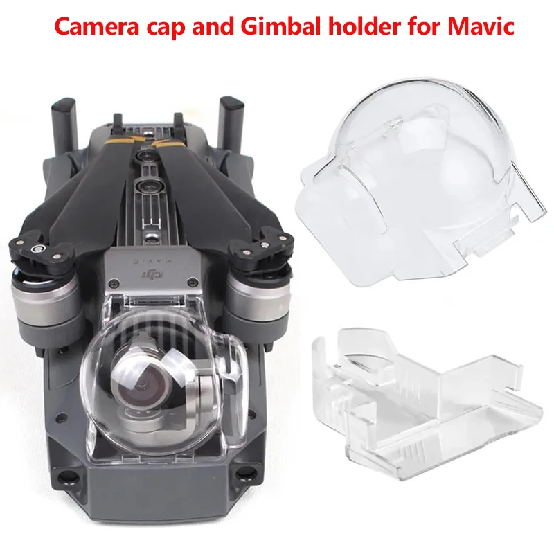 

For DJI Mavic Pro Drone Camera Lens Cap Gimbal Holder Protector Dust-proof Cover Transport Holder Accessory