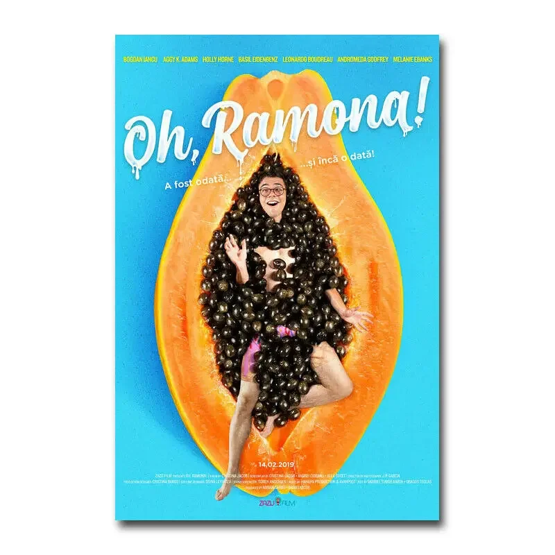 О Рамонна 2019 фильм Кристина Джейкоб шелковая ткань настенный постер