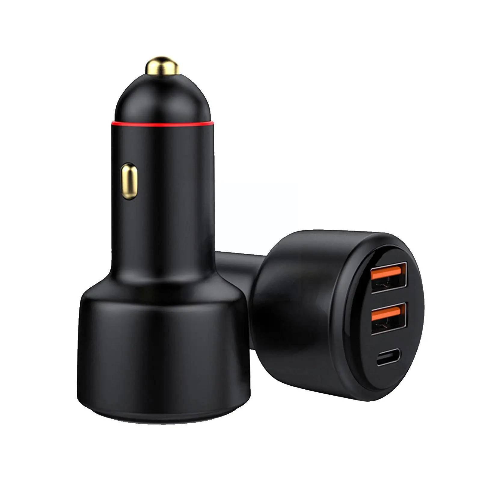 

200w Mini Usb Car Charger Quick Charge Usb Type C Port Fast Charging Charger For 13 Max L0f9