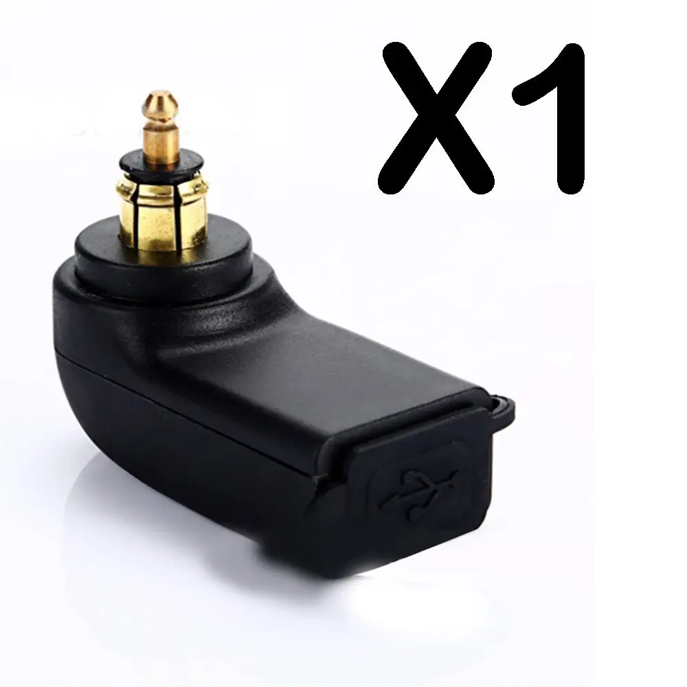 

Для BMW R1200GS S1000XR F850GS R1250GS/ADV LC F750GS 2023 мотоциклетное зарядное устройство с двумя USB-портами адаптер питания для разъема Hella DIN