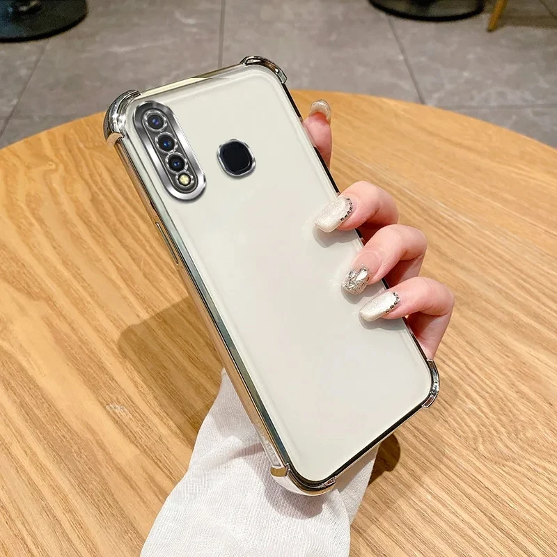 Чехол для Oppo A31 OPPO 2020 чехол CPH2015 CPH2073 CPH2081 прозрачный гальванический телефона