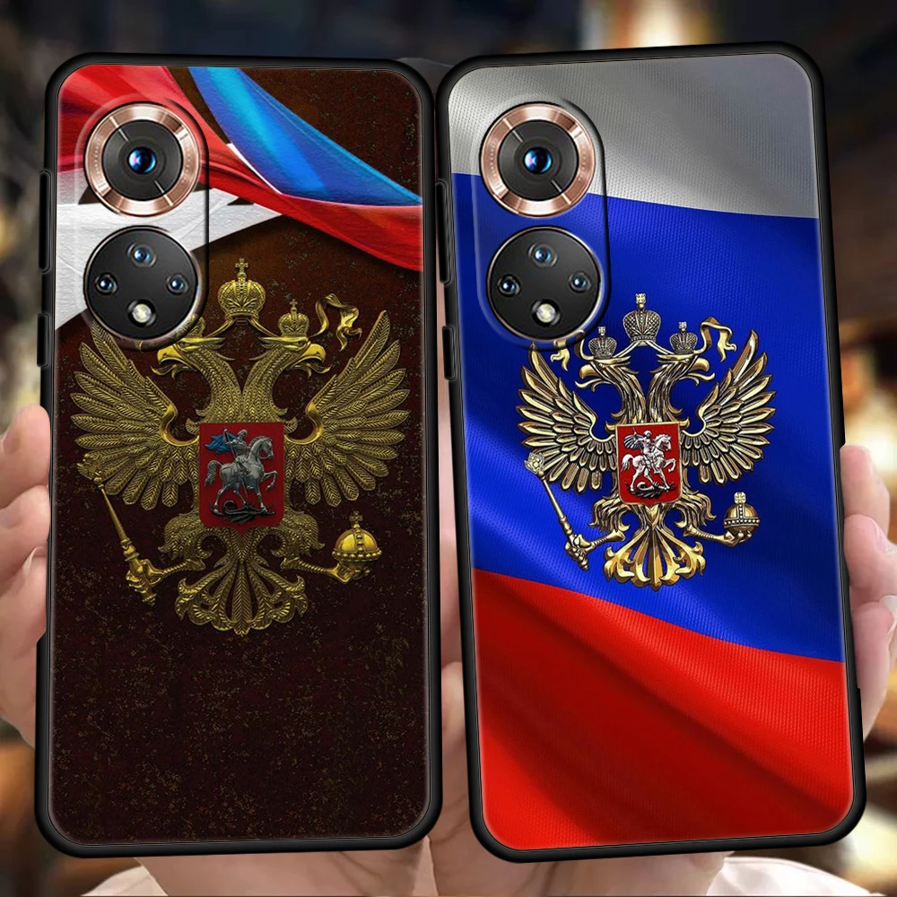 

Russian Flag Phone Case for Honor 8A 9X Pro 50 10i 20i 10 20 20S 9 8A 8S 8X 7A 5.7inch 7X Pro Lite Shockproof Soft Cover Fundas
