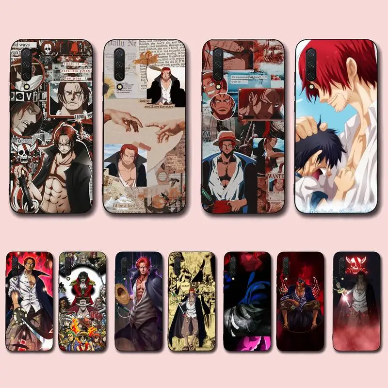 

BANDAI One Piece Shanks Phone Case for Xiaomi mi 5 6 8 9 10 lite pro SE Mix 2s 3 F1 Max2 3