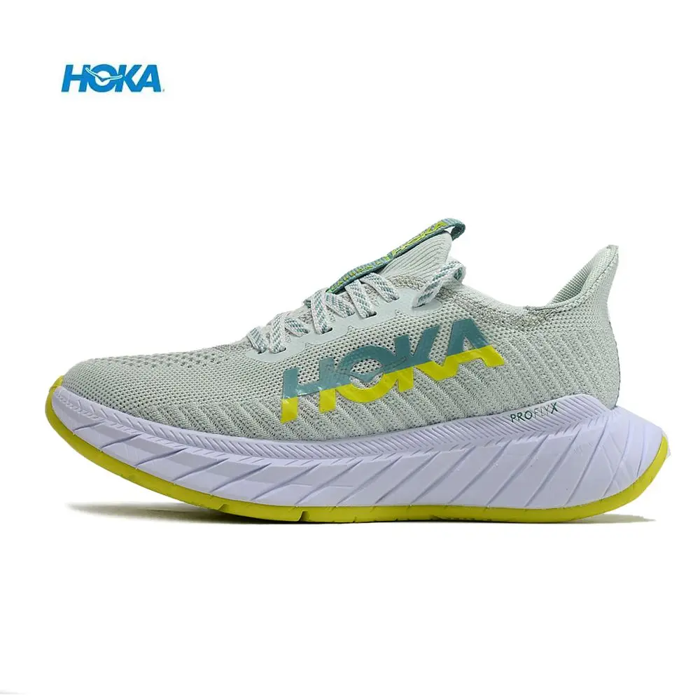 

HOKA CARBON X3 Sport Running Shoes Billowing Sail Breathable Anti Slip Women Men Lifestyle Outdoor Sneaker