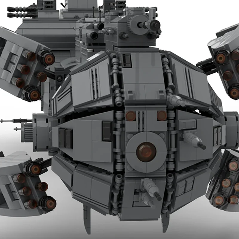 Moc строительные блоки классический Scarran Dreadnought модель технологии кирпичи DIY