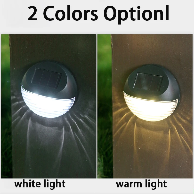 Фонари солнечного забора наружные фонари для палубы светодиодный настенный