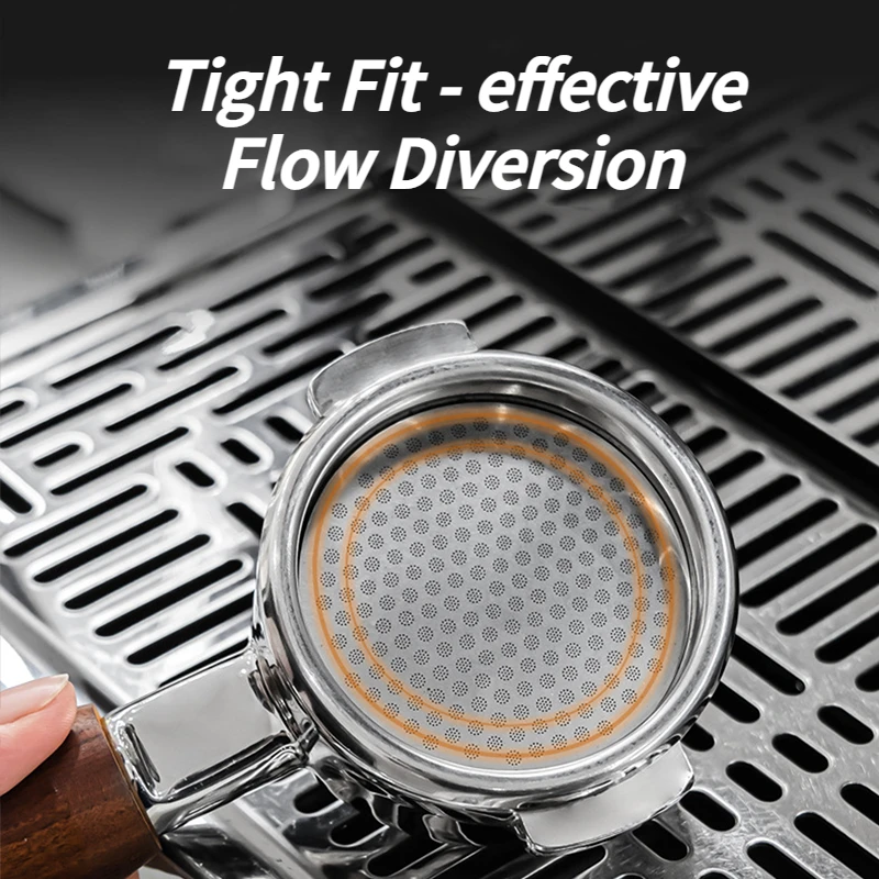 Многоразовый фильтр для кофе сетчатый экран приготовления эспрессо 51 мм 53 58