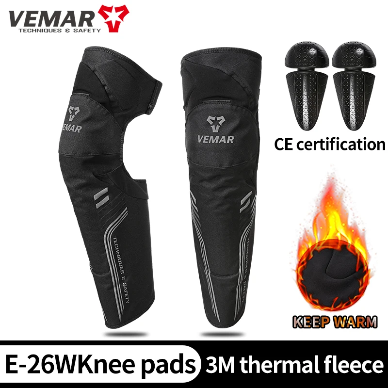 

VEMAR E-26W Protective Motorbike Kneepad Motocross Motorcycle Knee Pads MX Protector Racing Guards Off-road Leg Protection